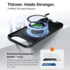 Torras SlimFit Back Cover hoesje met MagSafe voor Apple iPhone Air - Zwart 2