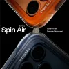 Torras Ostand Spin Air Back Cover hoesje met MagSafe voor Apple iPhone 17 Pro - Horizon Orange 4