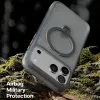 Torras Ostand Spin Air Back Cover hoesje met MagSafe voor Apple iPhone 17 Pro Max - Shadow Black 5