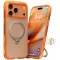 Torras Ostand Spin Air Back Cover hoesje met MagSafe voor Apple iPhone 17 Pro Max - Horizon Orange