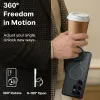 Torras Ostand Spin Back Cover hoesje met MagSafe voor Samsung Galaxy S26 Ultra - Zwart 3