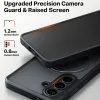 Torras Ostand Spin Back Cover hoesje met MagSafe voor Samsung Galaxy S26 Plus - Zwart 3