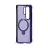 Torras Ostand Spin Air Back Cover hoesje met MagSafe voor Samsung Galaxy S26 Ultra - Donkerpaars 3