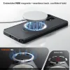 Torras Ostand Spin Back Cover hoesje met MagSafe voor Samsung Galaxy S26 Ultra - Transparant 5