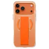 UNIQ Heldro Air MagClick MagSafe Back Cover hoesje voor Apple iPhone 17 Pro - Transparant/Oranje 1