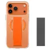 UNIQ Heldro Air MagClick MagSafe Back Cover hoesje voor Apple iPhone 17 Pro - Transparant/Oranje 3