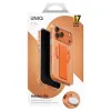 UNIQ Heldro Air MagClick MagSafe Back Cover hoesje voor Apple iPhone 17 Pro - Transparant/Oranje 6