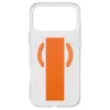 UNIQ Heldro Air MagClick MagSafe Back Cover hoesje voor Apple iPhone 17 Pro Max - Transparant/Oranje 2